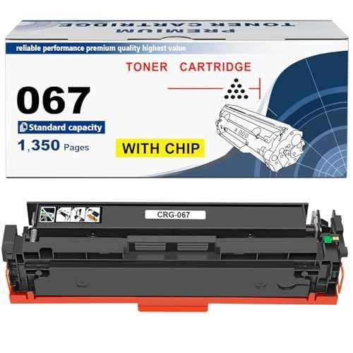 067 Black Toner Cartridge Compatible for Canon 067 067H CRG-067 for imageCLASS MF653Cdw MF654Cdw MF656Cdw LBP633Cdw LBP632Cdw MF652Cw MF652Cdw Printer ( Black*1)