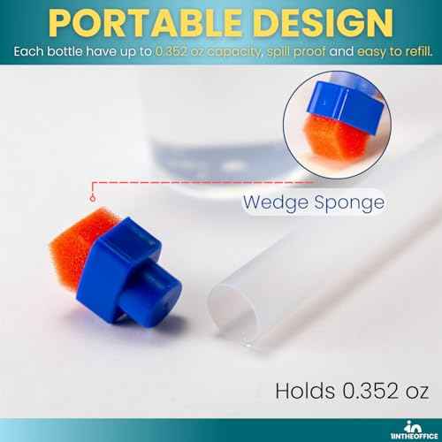 1InTheOffice Envelope Moistener, Stamp Moistener, Envelope Sealer Sponge, 2 Pack