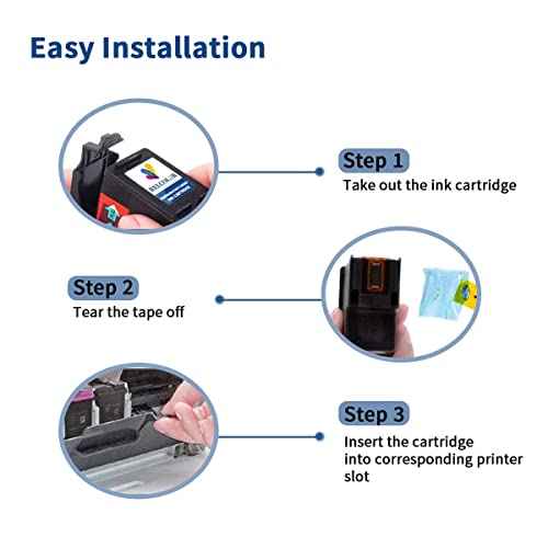 Relcolor 240XL 241XL Compatible Ink Cartridge for Canon 240 241 XL Black Color Cannon PG240 CL241 for MG2220 MG3620 MG3600 TS5120 TS5100 MG3520 MG3120 MG3122 MX452 MX532 MX472 MX512 Printer 2-Pack