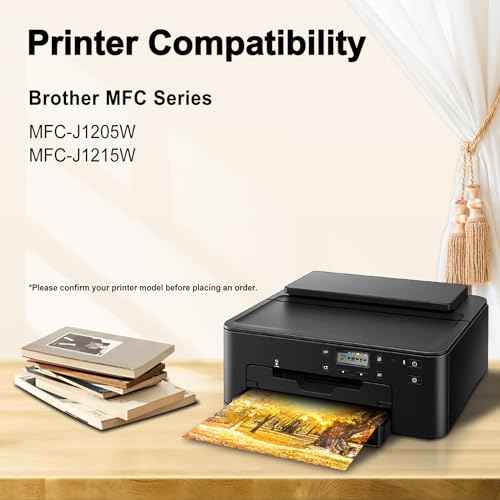 MS DEER LC404 Ink Cartridges for Brother Printer, Compatible Replacement for Brother LC 404 XL LC404XL BK/C/M/Y Combo High Yield Work for MFC-J1205W MFC-J1215W 4-Pack (Black Cyan Magenta Yellow)