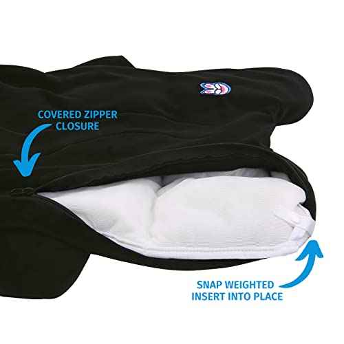 Weighted Lap Pad Animal for Kids - 5 lbs or Custom Weight up to 20lbs - 23.5x16in - Washable Weighted Lap Blanket for Kids Adults School Sleep Pal Cat - 5 LB
