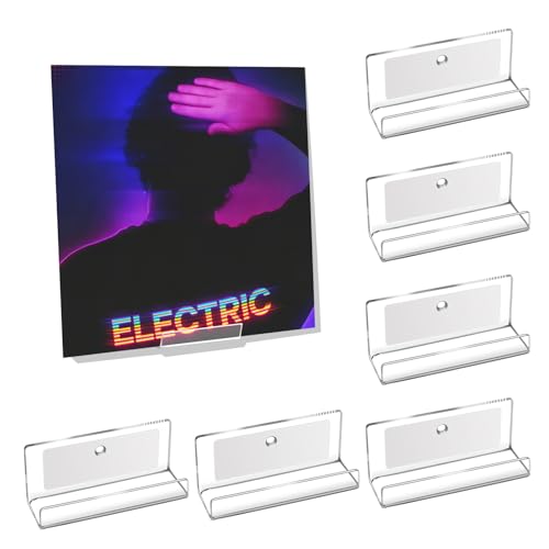 6 Pack Vinyl Record Holder Wall Mount Self Adhesive – Kalami