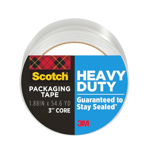 Scotch Heavy Duty Packing Tape Refill 1.88 in x 54.6 yd - 1 Roll