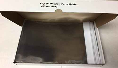 Window Form Holders Clip-On 50 Qty (R75R)