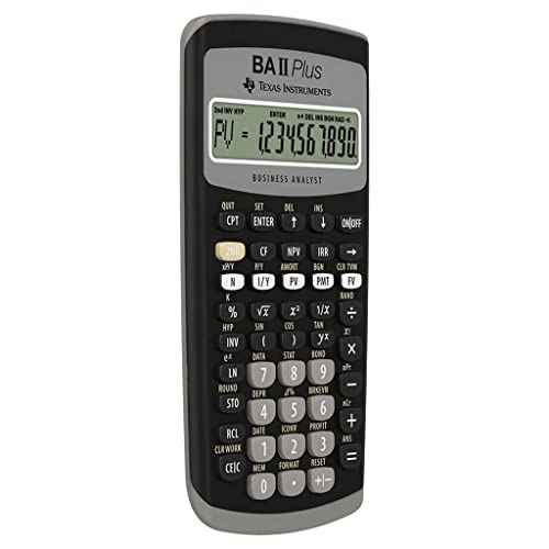 (Texas Instruments) Advanced Financial Calculator (BA II Plus)