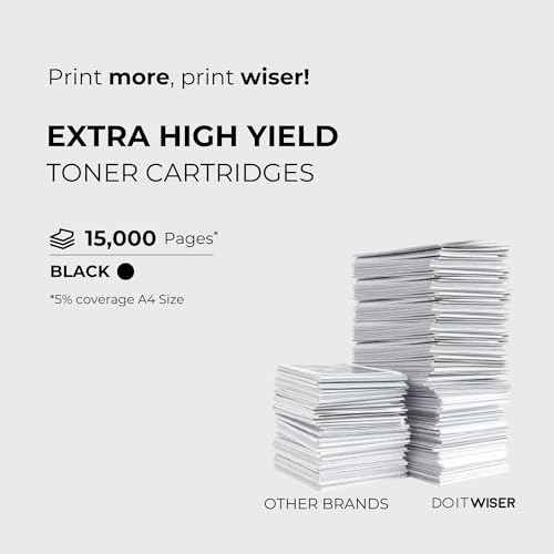 Do it Wiser Compatible Xerox WorkCentre 3335 3345 Phaser 3330 106R03622 Toner Cartridge use for Xerox 3335 3335/DNI 3345 3345/DNI 3330 3330/DNI Printer,Extra High Capacity 15,000 Pages.