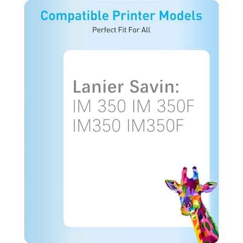 MasaiMara 418132 IM 350 IM 350F IM350 IM350F High Capacity Compatible Toner Cartridges Replacement for Ricoh Lanier Savin Printer (Black, 1-Pack)