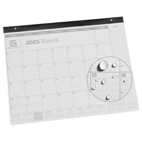 Rite in the Rain Dated 2025 Desk Calendar, 20" x 16", 13 Monthly Sheets (No. D2025M)