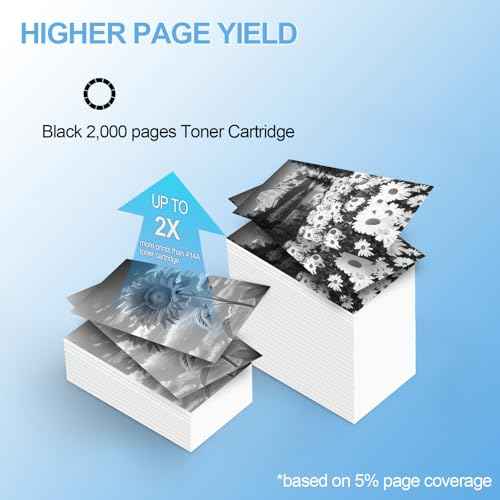 104 FX9 FX10 Compatible Toner Cartridge Replacement for Canon 104 Black Toner Cartridge Use for ImageClass D420 MF4150 MF4350d FAXPHONE L90 L120 Laser MN1319f 1012 1020 1022 3050 (2PACK)