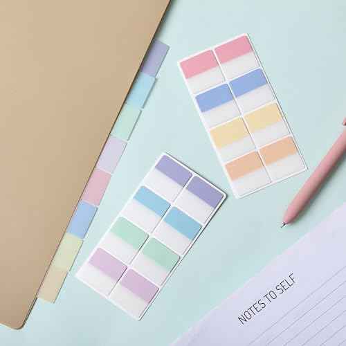 Mr. Pen- Sticky Index Tabs, 240 Pcs, Pastel Sticky Tabs for Notebooks, Page Markers, Page Tabs for Binders, Page Tabs Sticky Tabs for Books, Notebook Tabs, Book Sticky Tabs for Notebooks