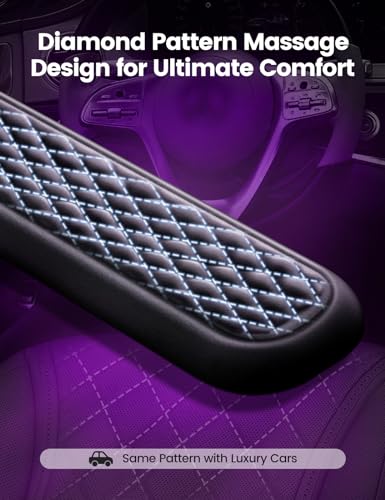 Large Black Ergonomic Wrist Rest for Keyboard & Mouse - Memory Foam Support Pad