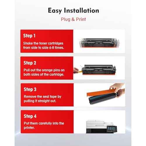 046 Black Toner Cartridge - Replacement for Canon 046 Toner Cartridge Set CRG-046 046H CRG-046H for Color ImageCLASS MF733Cdw MF731Cdw MF735Cdw MF654Cx Series Printer (2-Pack)