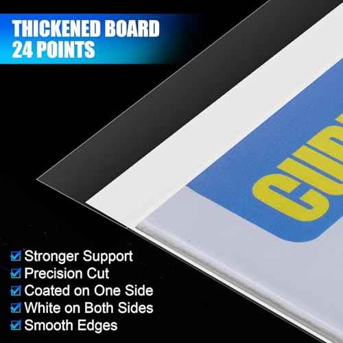 200 PCS Current Size Comic Book Boards, 6.75" x 10.5" Acid-Free Comic Book Backing Boards, Thick and Durable Books Board for Comic Book Storage and Preservation