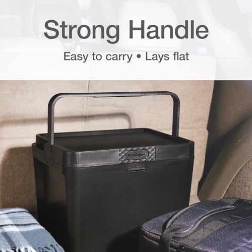 Pendaflex Portable File Box, Letter Size, 14.25" x 9.25" x 11", Black