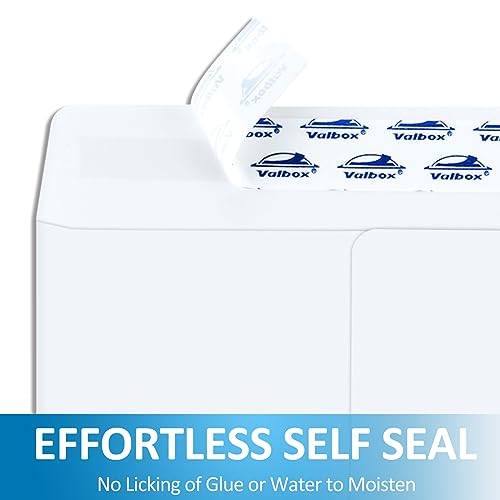 White Self Seal Catalog Envelopes 10x13 Inches, Pack of 150 - ValBox