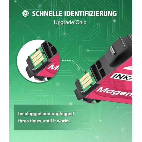 Remanufactured for 232XL Ink Cartridges Combo Pack Latest Upgrade Replacement for 232 Ink Cartridges for Printer XP-4200 Ink XP-4205 WF 2950 WF-2930 Printers Ink,Replacement for 232 XL Printer Ink