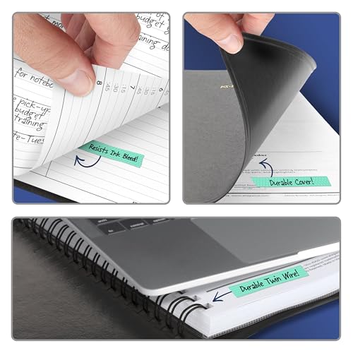 AT-A-GLANCE Academic Planner 2026-2027 Weekly Appointment Book, 8.25" x 11", Black