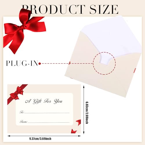 Gueevin 600 Pcs Mini Gift Card Envelopes Holiday Card Sleeves Gift Holder Small Envelopes Bulk for Note Mailing Office Wedding Birthday Party, 3.69 x 2.69 in(Red)