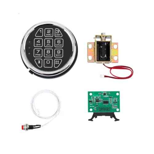 fireproof keypad with solenoid lock for some gun safe,cabinet safe replacement