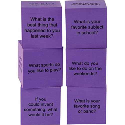 Teacher Created Resources Foam Conversation Cubes (20642)