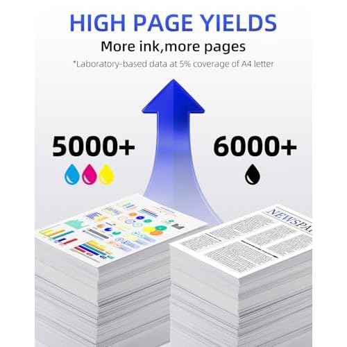 myCartridge Replacement for LC406 LC406XL Ink Cartridges for Brother Printer LC 406 406XL Work with Brother MFC-J4335DW MFC-J4535DW MFC-J5855DW MFC-J6555DW MFC-J6955DW Printer(High Yield,4-Pack)