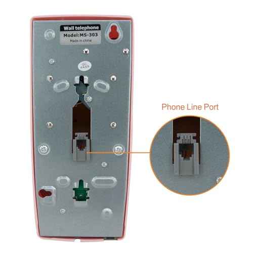 Wall Phone, Wall Phones for landline Wall Mount, Used for Hotel School and Home.