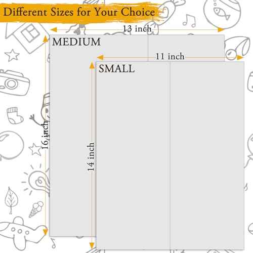 3Pcs Small Trifold Poster Board, 21 x 14 inches White Tri Fold Poster Boards Corrugated Presentation Board Science Fair Display Boards for School Fun Projects, Exhibitions and Business