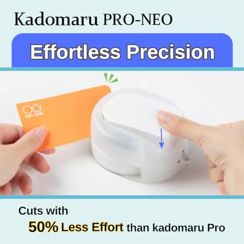 Sunstar Kadomaru PRO NEO Black Corner Cutter for Paper & Card 3 Sizes
