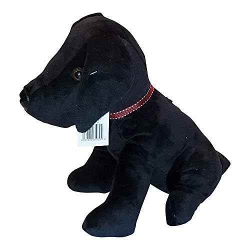Samuel Lamont/Celtic Weavers, Black Puppy Dog with Collar Weighted Door Stop