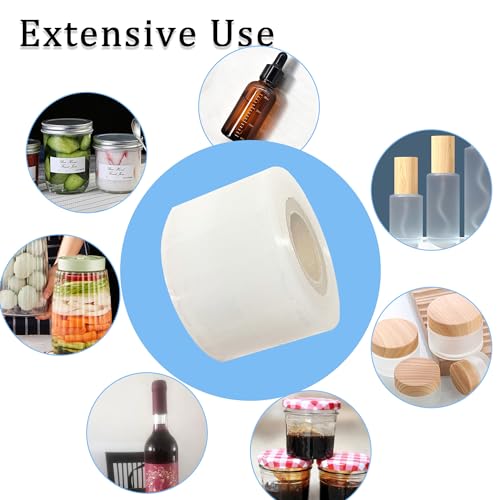 Heavy Duty Mini Shrink Wrap Roll 1.57in x 1000ft for Bottles and Jars Sealing