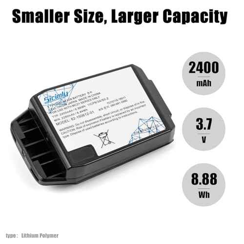 2400mAh Replacement Battery for Symbol MC2100 MC2180 MC21 MC2080 Scanner,Part NO.BTRY-MC21EAB0E and 82-150612-01.