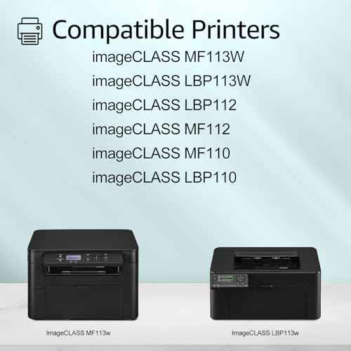 greencycle 047 Toner Cartridge BlackReplacement Compatible for Canon Toner Cartridge 047 imageCLASS MF113W LBP113W LBP112 MF112 MF110 LBP110 Printer Ink Cartridge (2PCS,Black)
