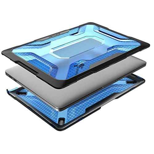 SUPCASE Unicorn Beetle Case for MacBook Pro 13 Inch (2022-2016) M2/M1 A2338 A2251 A2289 A1706 A1708 A1989 A2159, Slim Rubberized TPU Bumper Cover with Touch Bar and Touch ID (Blue)