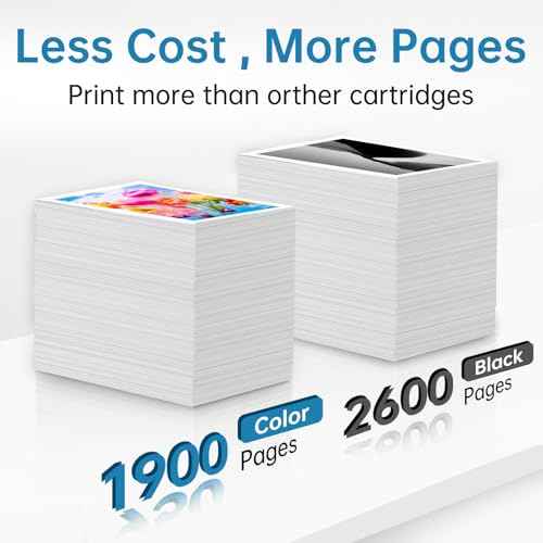 Remanufactured 802 802XL Ink Cartridges Combo Pack Replacement for 802XL Ink Cartridges for Printer Work WF-4720 WF-4730 WF-4734 WF-4740 EC-4040, 802 Ink Cartridge 4P (BKCMY)