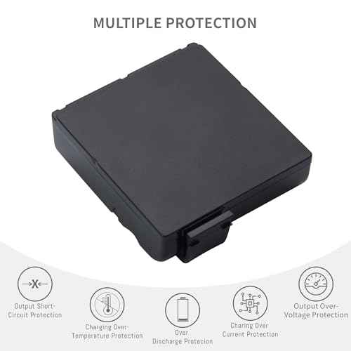 ZQ630 Battery Replacement for Zebra QLN420 ZQ630 ZQ63-AUWA000-00 ZQ63-ACFAC10-00,P1040687 P1050667-016 BTRY-MPP-68MA1-01 P1049729 Li-Ion Printer Battery Replacement 7.4V 4900mAh/36.3Wh
