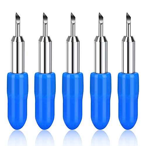 5pcs Replacement Cutting Blades for Joy Machine and Joy Xtra Smart Cutting Machine Blades, Cutting Blades,Cut Vinyl Fabric Carbide Standard Blades