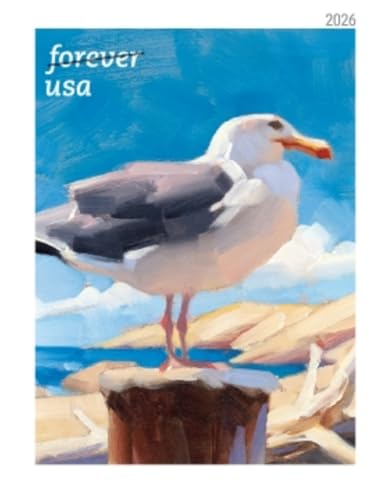 USPS Forever Stamps - 20 Seaside Beach Scenes Collectible Booklet