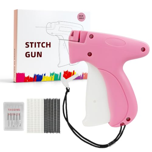 Stitch Gun for Clothes Hot Pink + White with 2,000 Fasteners – FXBSQF