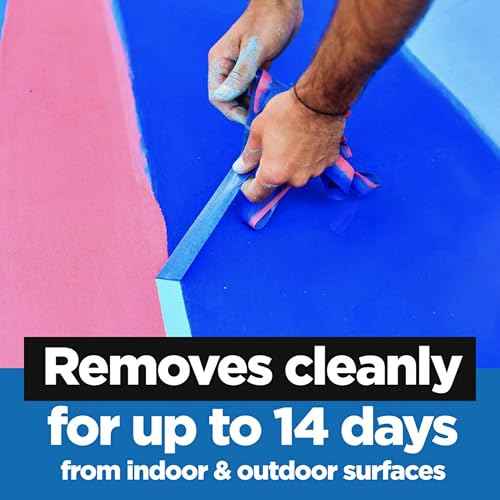 ScotchBlue Original Multi-Surface Painters Tape, 1 Inch Wide (0.94 In. x 60 Yds), 1 Roll, Blue Paint Tape Protects Surfaces and Removes Easily, Masking Tape for Indoor and Outdoor Use (2090-24NC)