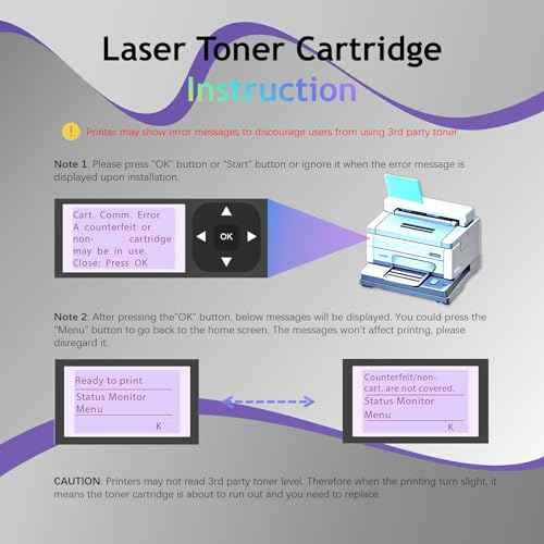070 Toner Cartridge Compatible for Canon 070 CRG070 CRG-070 Toner Works for MF465dw, MF462dw, LBP247dw, LBP246dw Printer (Black,3000Pages)
