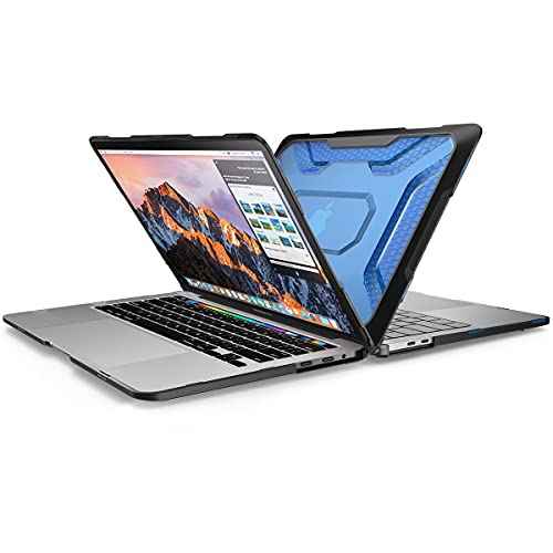 SUPCASE Unicorn Beetle Case for MacBook Pro 13 Inch (2022-2016) M2/M1 A2338 A2251 A2289 A1706 A1708 A1989 A2159, Slim Rubberized TPU Bumper Cover with Touch Bar and Touch ID (Blue)