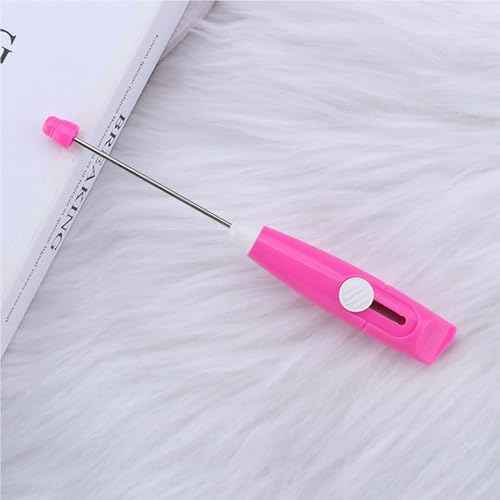 12 Pack Beadable Letter Opener Blanks - Metal Envelope Slitter Mail Openers with Beaded Design 12 Assorted Colors