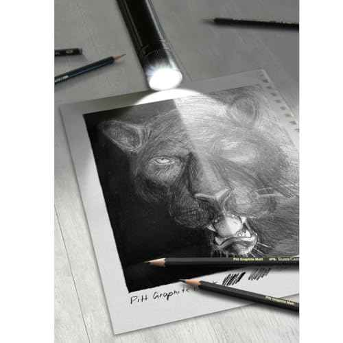 Faber-Castell Graphite Pencil Pitt Mat - 8pcs. and 9000 8pcs. in tin
