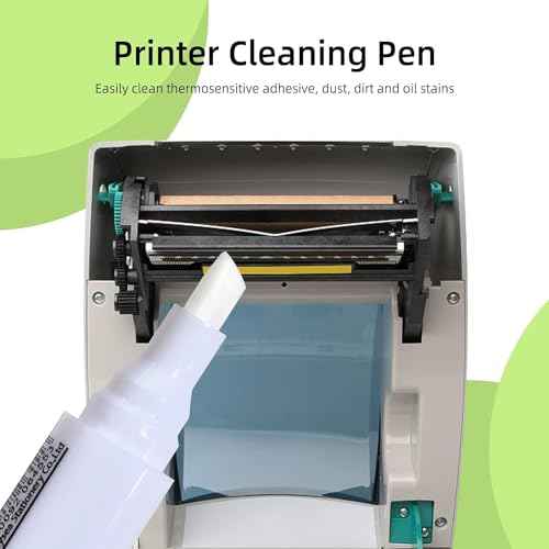 Thermal Printer Printhead Cleaning Pen for Thermal Receipt Shipping Label POS Card Printer Cleaner 12pcs (12)