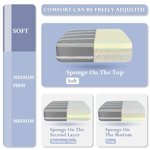 Adult Booster Seat Cushion Extra Firm Riser Chair Cushions for Elderly Washable Thick Chair Lift Pads to Raise Height for Couch, Home, Patio, Office Seat