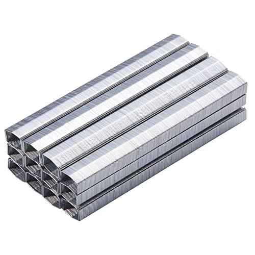 Bostitch Office B8 PowerCrown 0.25 Inch Staples, Pack of 5,000 Staples (STCRP21151/4), Silver