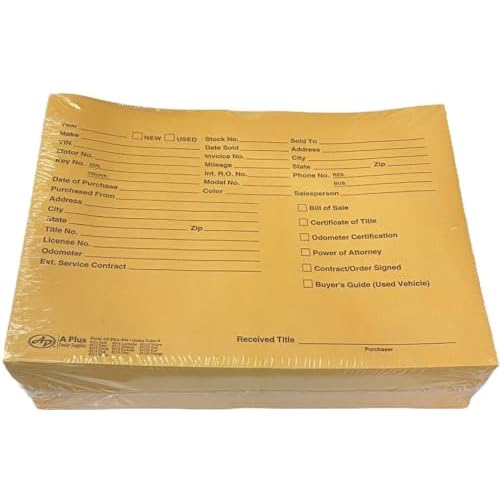 Vehicle Printed Dealer Jackets #511 DSA-546 Buff, 100 Quantity (P*)