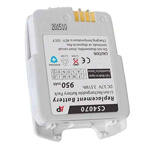Artisan Power Replacement Battery For Symbol CS4070 Companion Scanner | 950 mAh | Lithium Ion Rechargeable Battery | Made in Japan Cells | Replaces OEM Part 82-97300-02, 82-97300-01 And BTRY-CS40EABH0