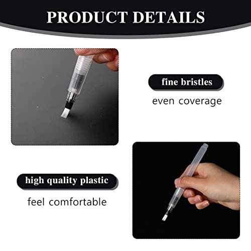 4Pcs Envelope Moistener, Envelope Wetter Envelope Sealers, Envelopes Sealer Moistener with Brush Head, Pencil Style Envelope and Stamp Moisteners