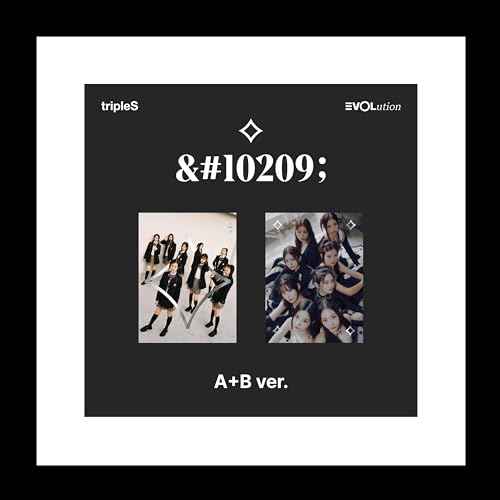 tripleS EVOLution Mujuk ? Mini Album Standard 2 Version SET CD+1p Poster on Pack+66p Booklet+1ea Special Class Objekt+1ea Sticker+1p PostCard+1p Action Card+1p Visual Card+Tracking Sealed